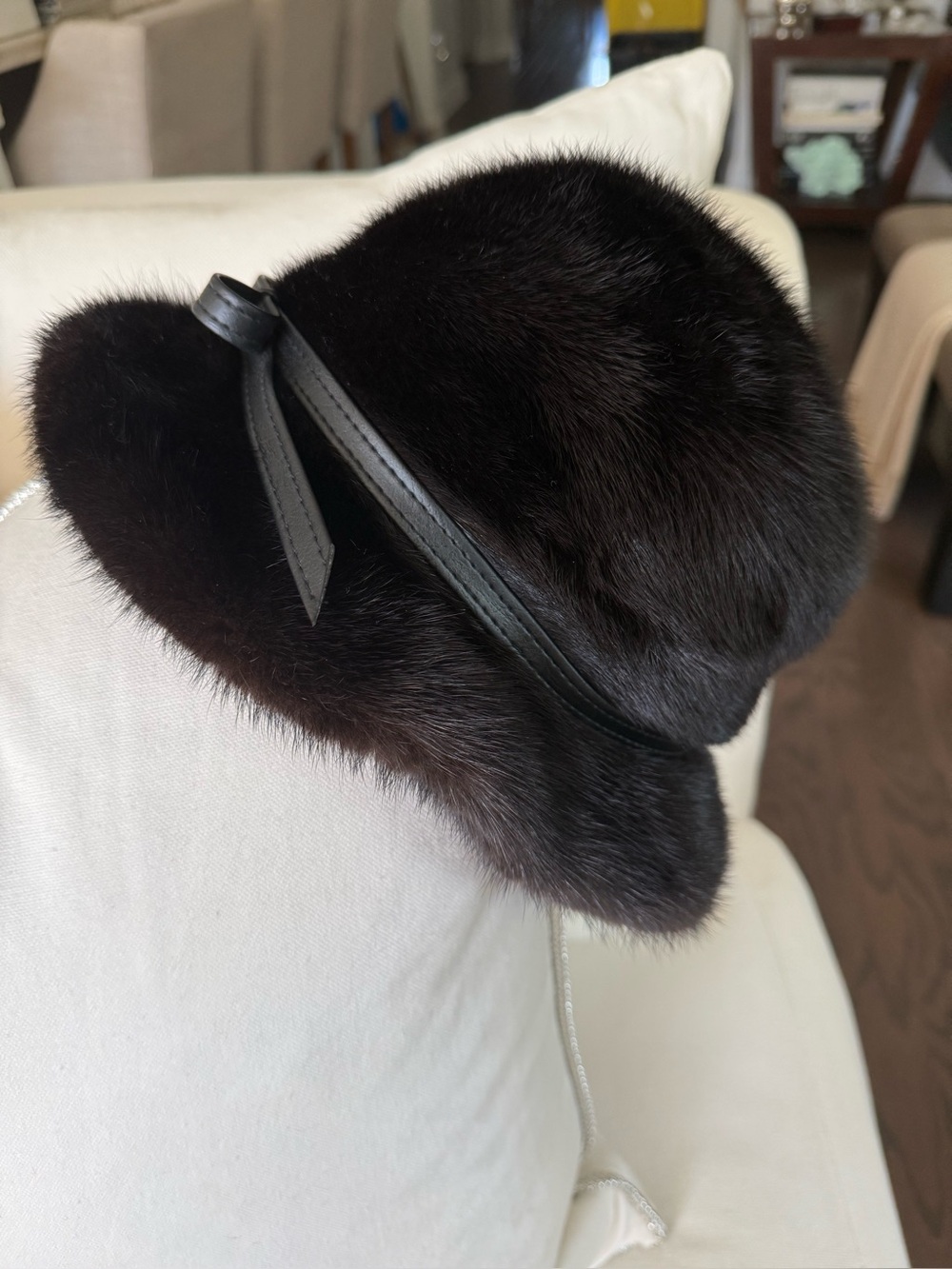 VTG LINGENFELTER- BRILL MINK HAT - Picture 7 of 12